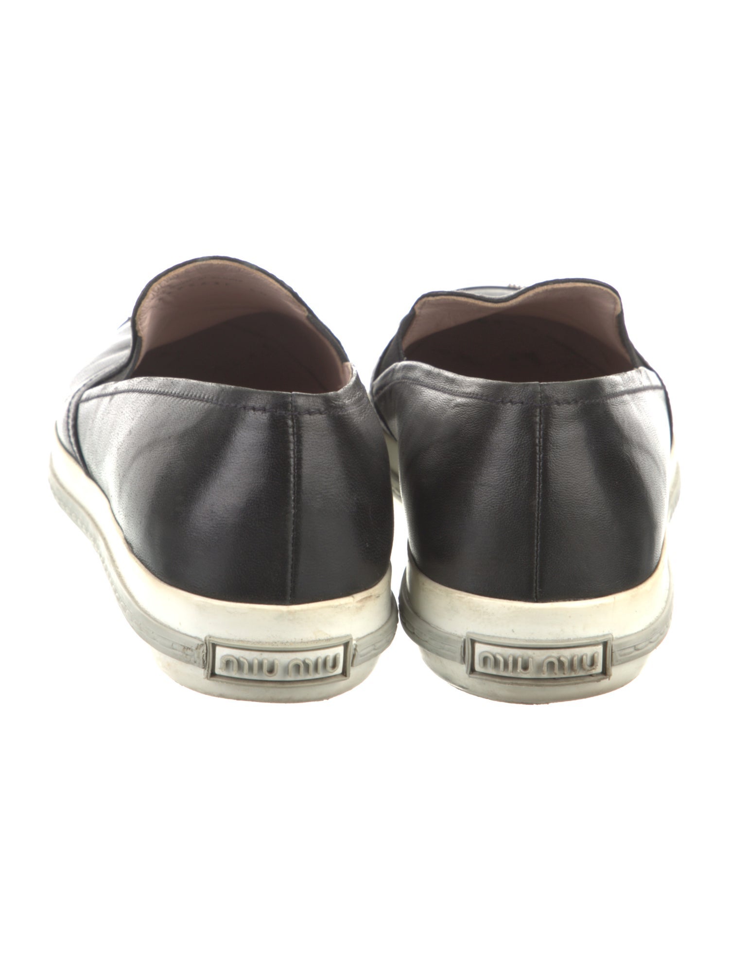 Miu Miu Leather Sneakers
